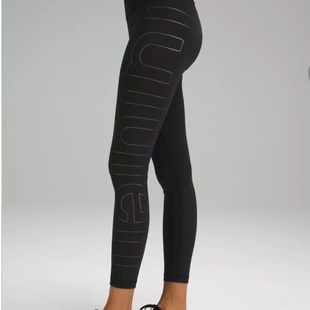 EUC Lululemon Wunder Train High Rise Tight 25”